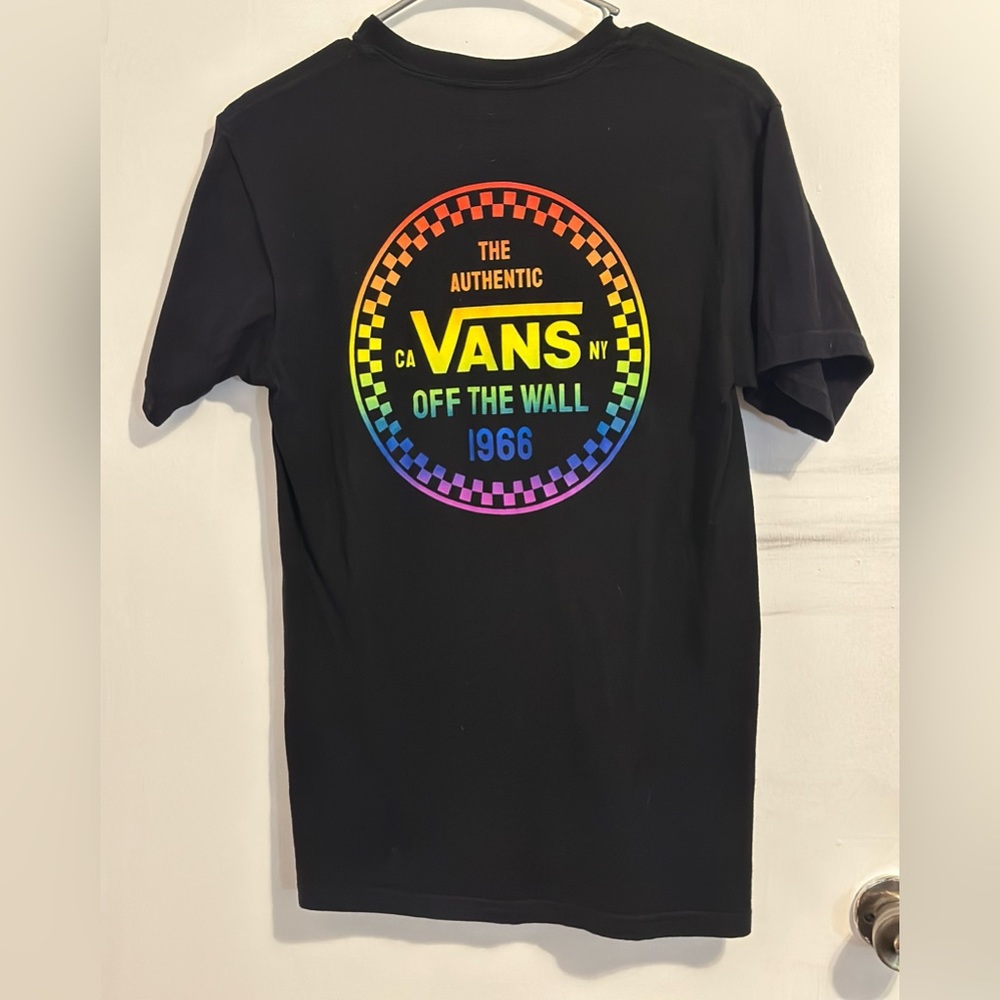 Rainbow Vans T-shirt